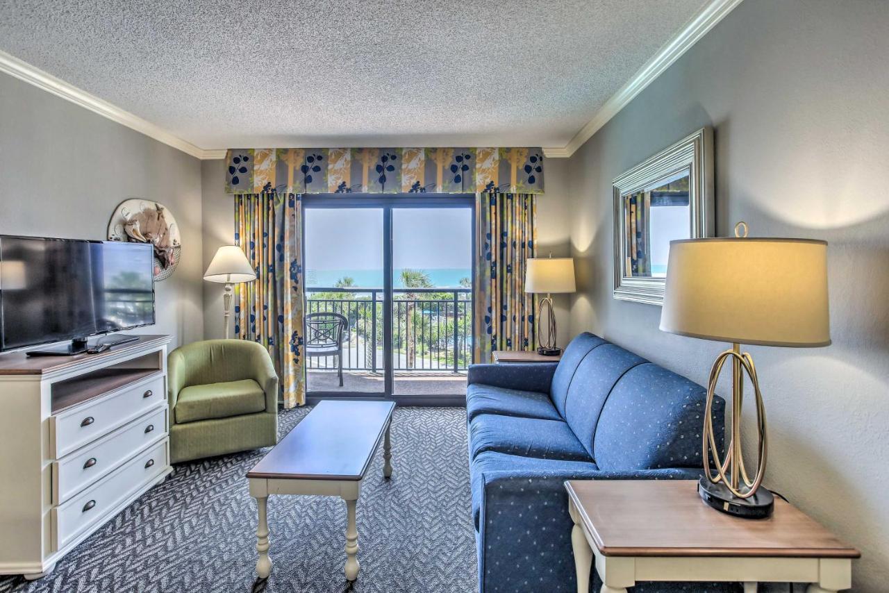 Ocean View Apt And Access To Pool, Beach And More マートルビーチ エクステリア 写真