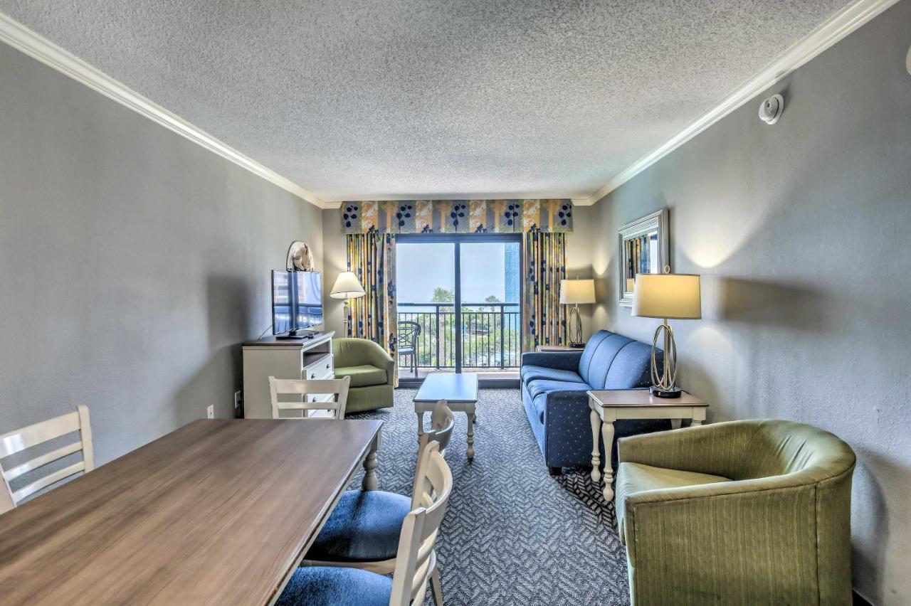 Ocean View Apt And Access To Pool, Beach And More マートルビーチ エクステリア 写真