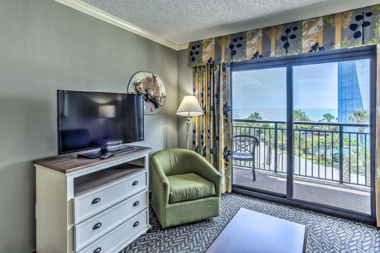 Ocean View Apt And Access To Pool, Beach And More マートルビーチ エクステリア 写真