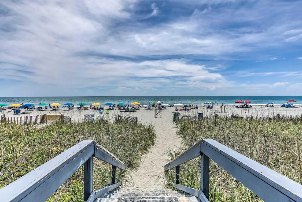 Ocean View Apt And Access To Pool, Beach And More マートルビーチ エクステリア 写真