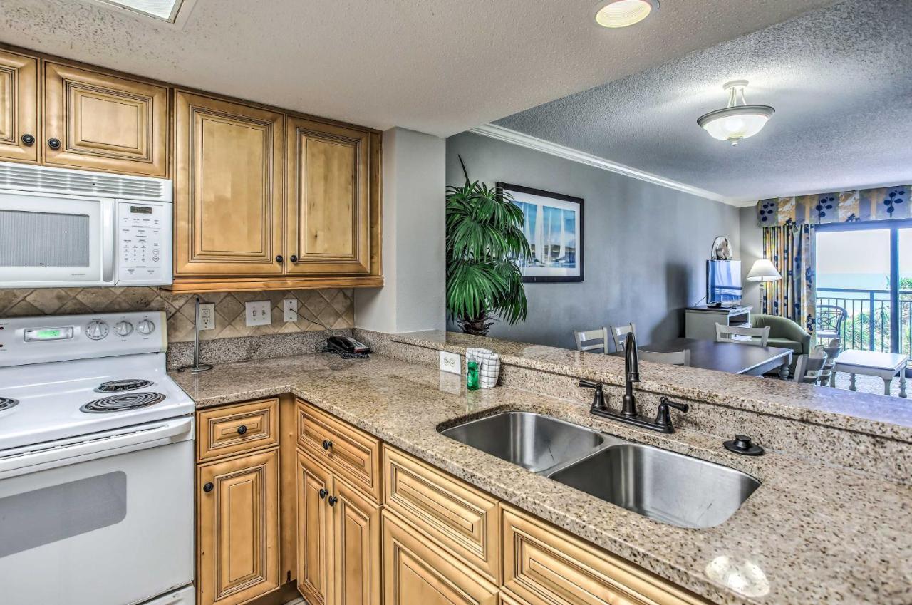 Ocean View Apt And Access To Pool, Beach And More マートルビーチ エクステリア 写真