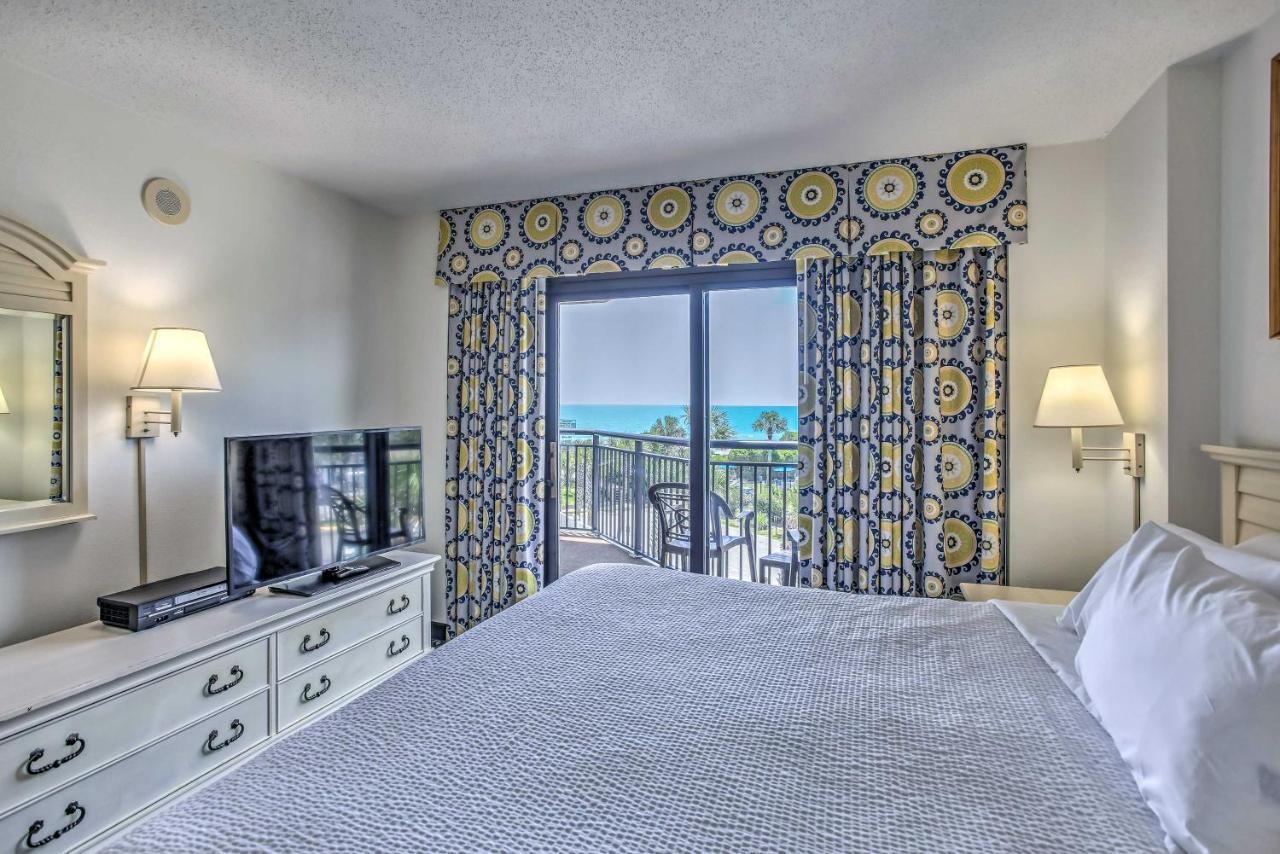 Ocean View Apt And Access To Pool, Beach And More マートルビーチ エクステリア 写真