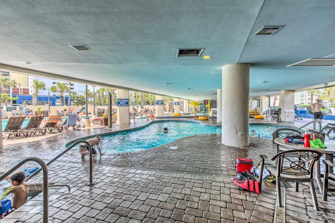 Ocean View Apt And Access To Pool, Beach And More マートルビーチ エクステリア 写真