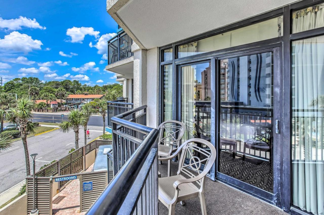 Ocean View Apt And Access To Pool, Beach And More マートルビーチ エクステリア 写真