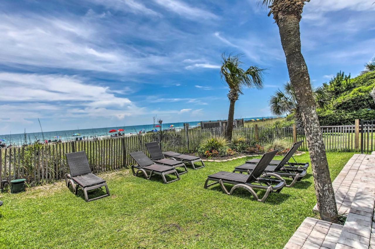 Ocean View Apt And Access To Pool, Beach And More マートルビーチ エクステリア 写真